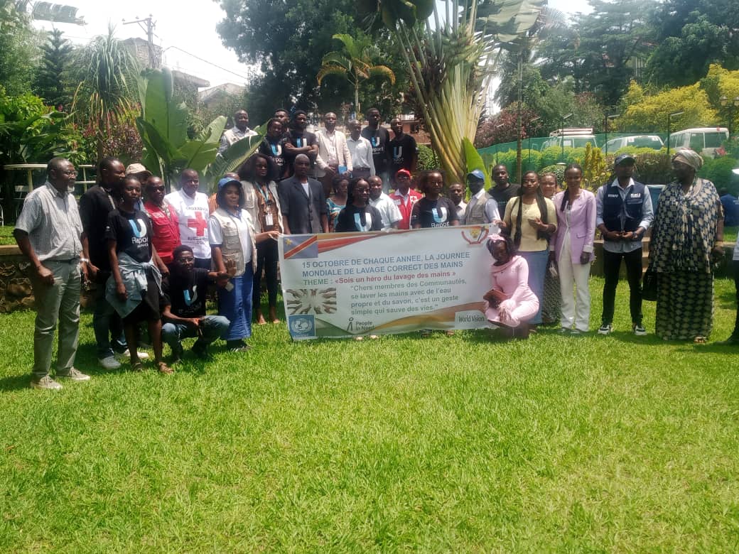 Journée mondiale du lavage des mains : la population du Sud-Kivu appelée à devenir des héros de l’hygiène