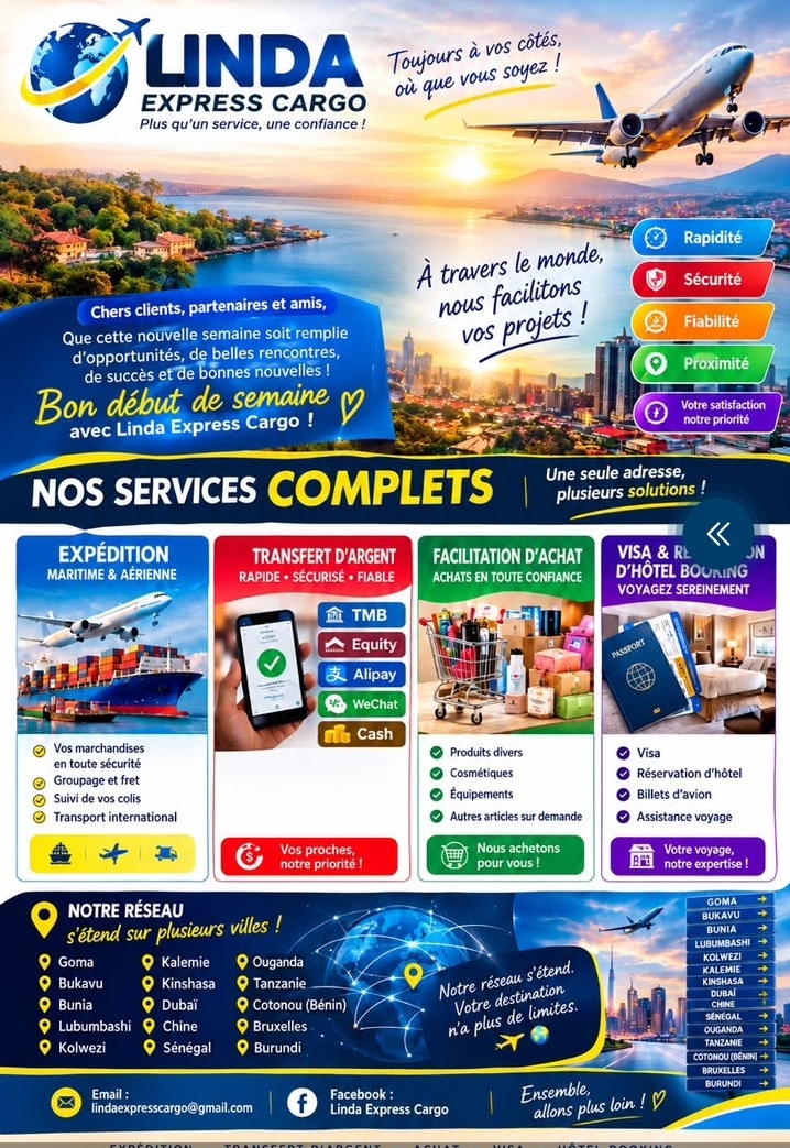 Linda Express Cargo étend son réseau à plus de quinze villes et simplifie les échanges entre l'Afrique, l'Asie et l'Europe