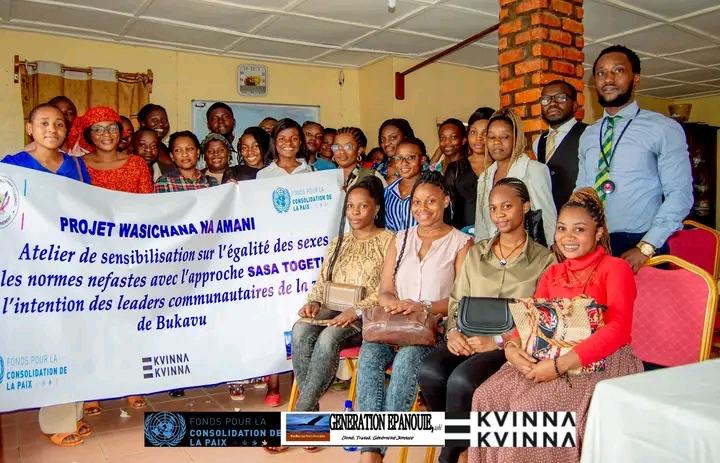 Sud-Kivu : Génération Épanouie Mobilise les Leaders Communautaires à l'Approche SASA TOGETHER pour l'Égalité des Genres